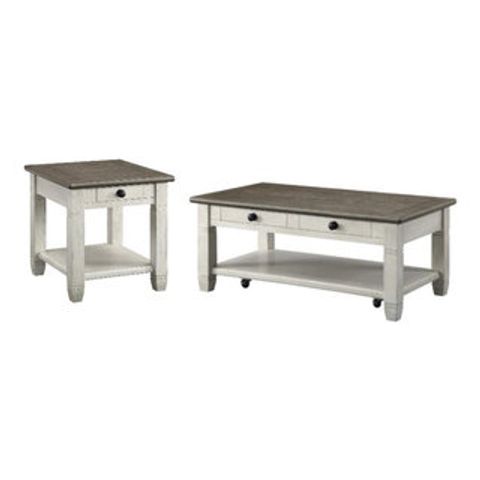 Home Square 2-Piece Set With End Table And Coffee Table In Antique ... pertaining to Home Square 2-Piece Set With Sofa Table & Coffee Table In Black And White